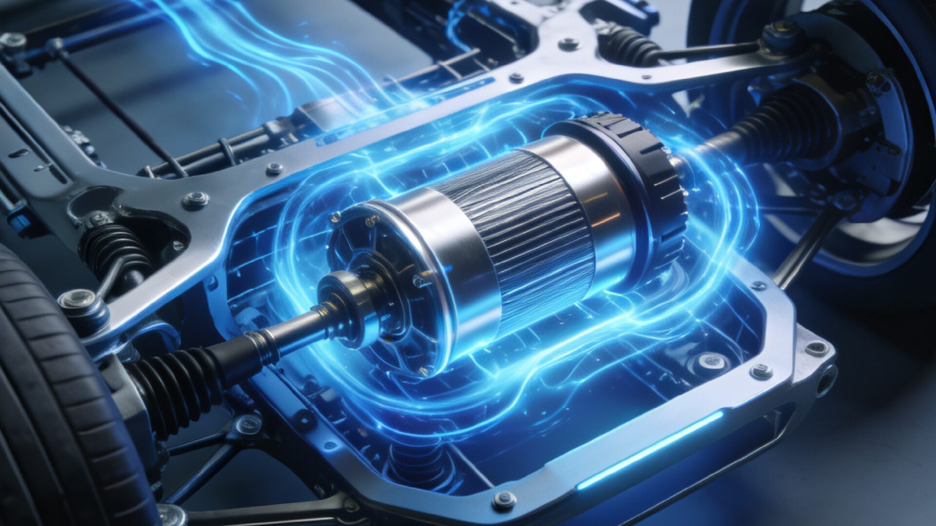 Electric vehicle drive motor